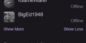 chartier67's tweet photo. I happened to be scrolling through my list of channels I follow on Twitch and my heart sank when I saw this. RIP BigEd, you haven't been forgotten. @undeadlabs @BrantFitzgerald https://t.co/192AICbwzX