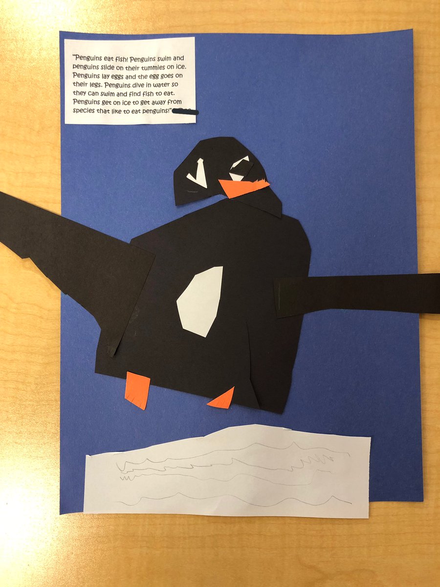 missshenher's tweet image. So proud of my little learners! We’ve come to the end of our penguin inquiry, and they all have learned so much. Just a few of our documentation pieces we created 🔍🐧 #makinglearningvisable @ECSD_earlylearn #ECSDFaithInspires