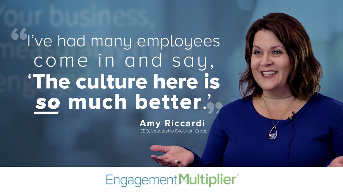 empowered_prog's tweet photo. #EMPartner @AmyMRiccardi shares her transformational experience with Engagemant Multiplier! #EmployeeEngagement #EngagementQuotes #HR #HumanResources #HRTool https://t.co/V9TwKEKzpf https://t.co/9T9JldIGtI
