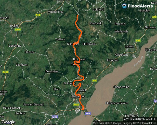 FloodAlerts_GLS's tweet photo. Flood Alert, 8:23PM 21/03/2019, Wye Estuary in Monmouthshire, https://t.co/UVxDDgcG1N #floodaware https://t.co/4PpGWXr0CW