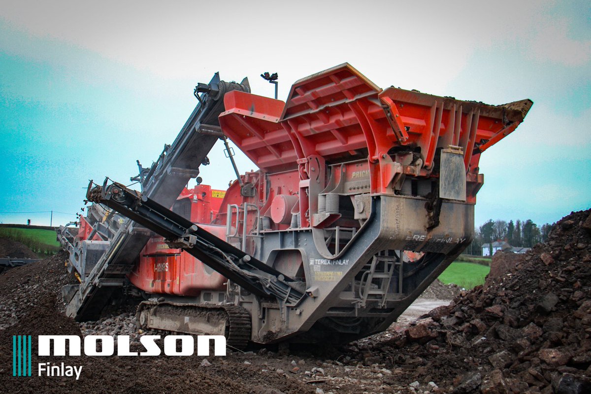molsonfinlay's tweet image. Great to see the first @terex_finlay I-120 RS impact crusher processing C&amp;amp;D waste in the UK at @prichards1995 in South Wales.
Contact Molson Finlay for more information and availability.

#terexfinlay #molsonfinlay #molsongroup #i120rs #impactcrusher #aggregates #quarry #impactor