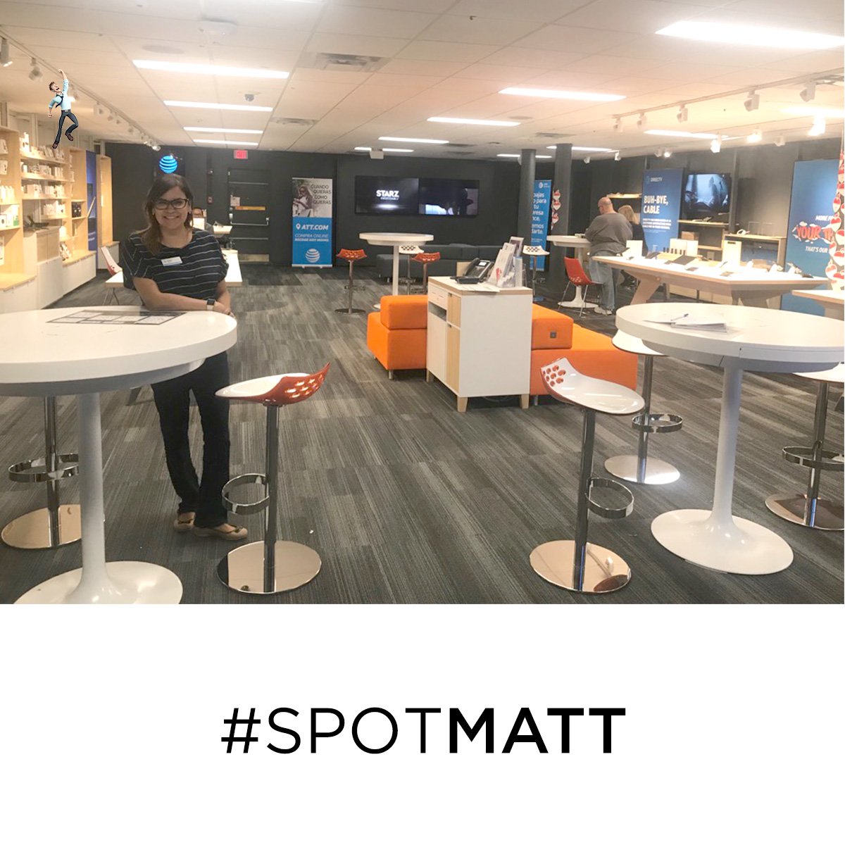 FleetComplete's tweet photo. #tbt to that one time when #FCMatt felt adventurous! Can you #SpotMATT? 🔎🔎 #AdventurerMATT #FleetComplete #Track #Your #Trucks #ATTstore #SellInRetail https://t.co/yAqhcDtnSo