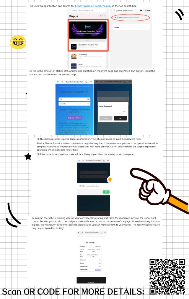 QPocket_wallet's tweet photo. QuarkChain Announced the Official Open for Staking QKC for Votes.

Download qPocket here: https://t.co/bTnIq6O8Yo 

#QKC #cryptocurrency #cryptowallet https://t.co/zaxi08DTTT
