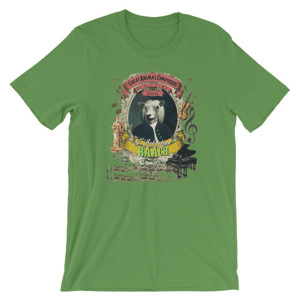 AnimalComposers's tweet photo. Happy Birthday #Bach! (1685-1750) - https://t.co/x9kOEeZgMU Punny Cool Baach Tee for Classical Music Musicians! #tshirt #tee #JohannSebastianBach #Baach #sheep #animal #classicalmusic #funny #musicians #classicalmusic #animalpuns #punny #piano #onthisday 15% Off! https://t.co/6Ni8ydIBXC