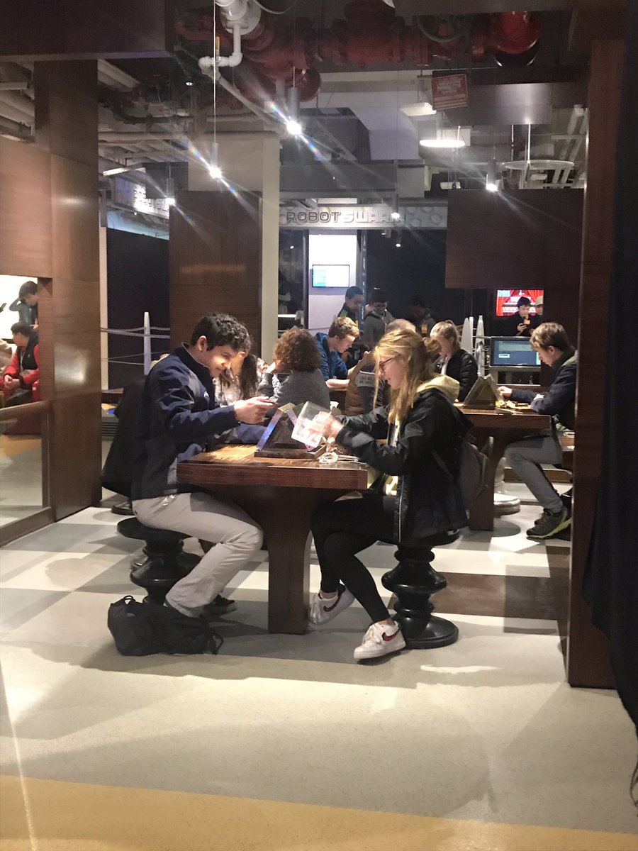 mlhaggerty's tweet image. #DFHSIB20 Amazing day at #momath So thankful to the Dobbs Ferry Schools Foundation for giving students this wonderful experience!