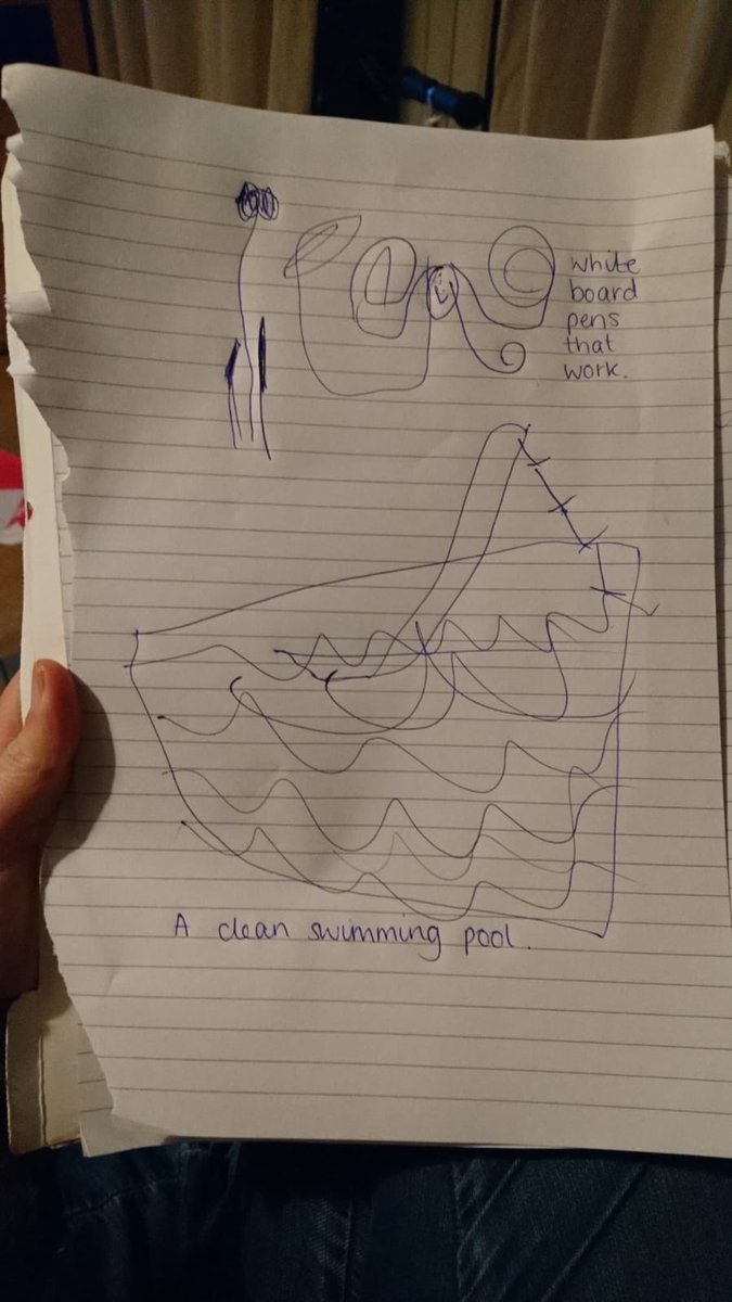 LewesParents's tweet photo. #MySchoolShoppingList
Whiteboard pens that work
Clean water for the pool
What essentials would you add to your school’s wishlist? #EssentialsNotLittleExtras @MichaelRosenYes
#SchoolFunding
#educationmatters
#stopschoolcuts @DamianHinds @mariacaulfield https://t.co/ZH3GqvBoZM
