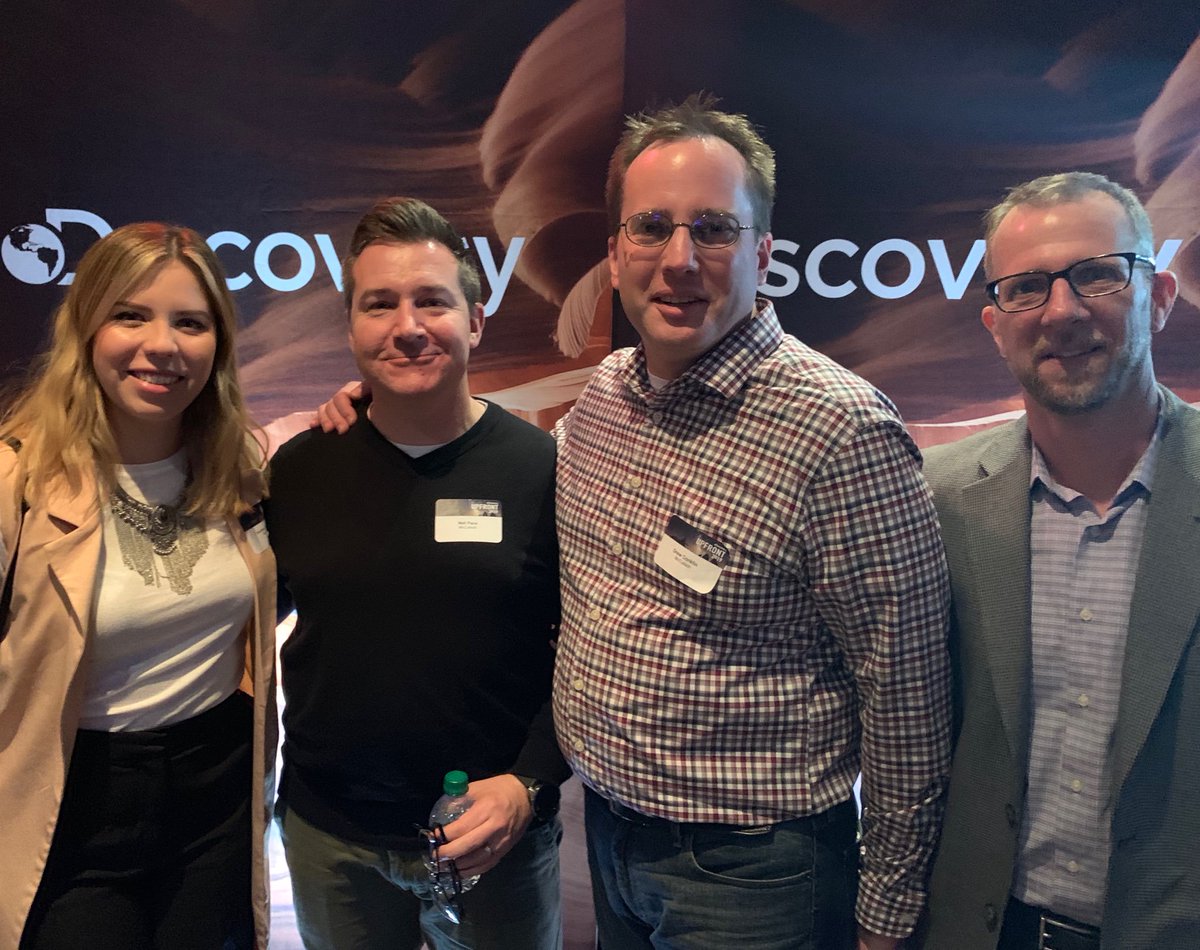 GoodMediaIdeas's tweet photo. Thanks to @Discovery and its affiliated networks for inviting us to the 2019 Upfront. Looking forward to all the great programming you have in store! https://t.co/RNJbeAnGT9