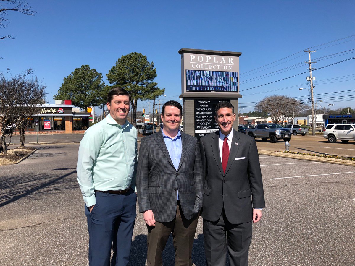 RepDavidKustoff's tweet photo. Thank you to @poagllc CEO Josh Poag for the tour of the Poplar Collection Shopping Center today! We discussed the importance of deregulation in this industry to promote continued growth and economic development. https://t.co/Y5igpiA13r