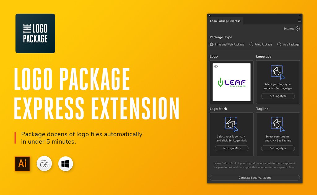 logogeek's tweet photo. I can't stress how amazing this is. An extension for Illustrator that will export, sort &amp; package your logo design files automatically. Have seen the prototypes, &amp; very excited. It's on pre-order, first 100 get 50% off. Check it out here: https://t.co/bsuzvvaFrQ #logodesign https://t.co/l0YG8qdIZJ