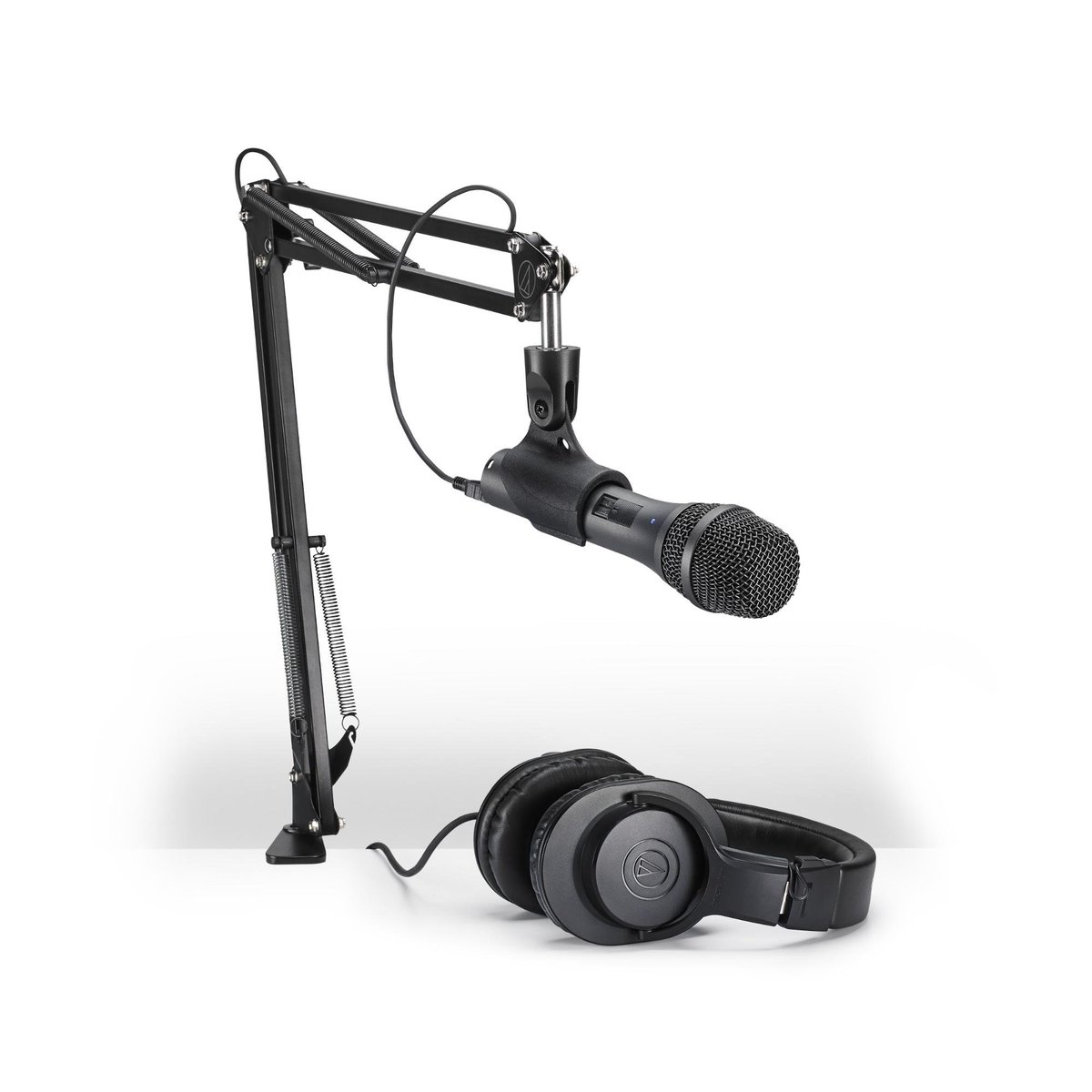 USAudioTechnica's tweet photo. Start your own #podcast using our #AT2005USBPK #streaming pack, which includes our #AT2005USB #microphone and ATH-#M20x #headphones: https://t.co/LcJhuxlaRZ https://t.co/RXjdZsZGZM