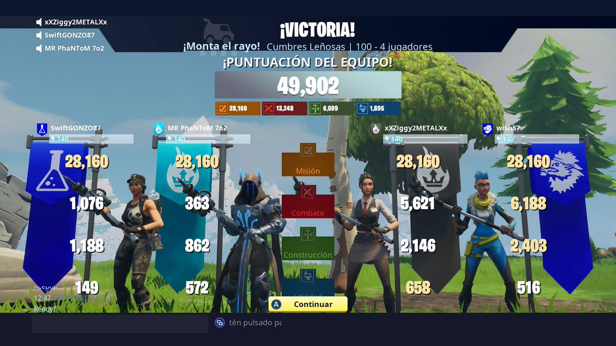 is_drash's tweet photo. @Fortnite_ES cuando van hacer algo con esas personas que se quedan AFK en las partidas? No es justo que obtengan las mismas recompensas https://t.co/gO0i9lwe4o