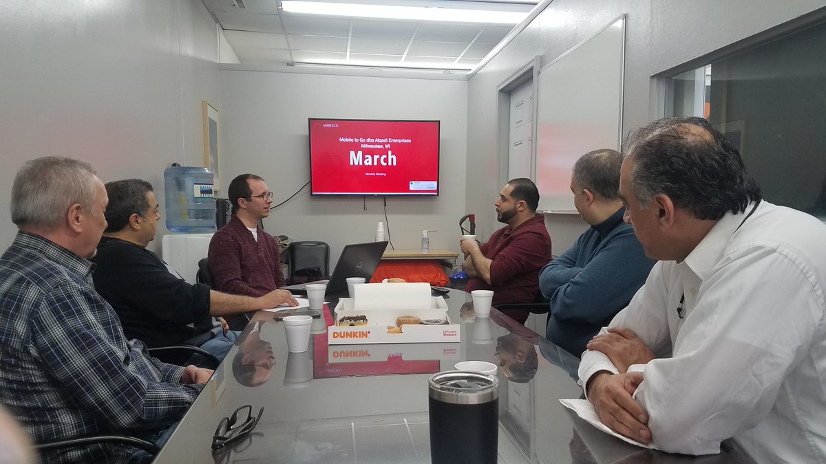 Had a great meeting with Mobile to Go! Appreciate all they do and the great partnership!