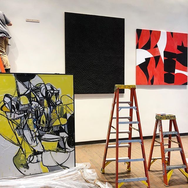 alexdipersia's tweet photo. Fun day continuing a bit of family legacy adorning one of our lobbies with some contemporary 🔥🔥🔥 Stop by 767 Third Ave if you’re in NYC, the view is free, courtesy of me.

#georgecondo 
#jenniferguidi 
#sarahcrowner https://t.co/IcRJxY5uQk