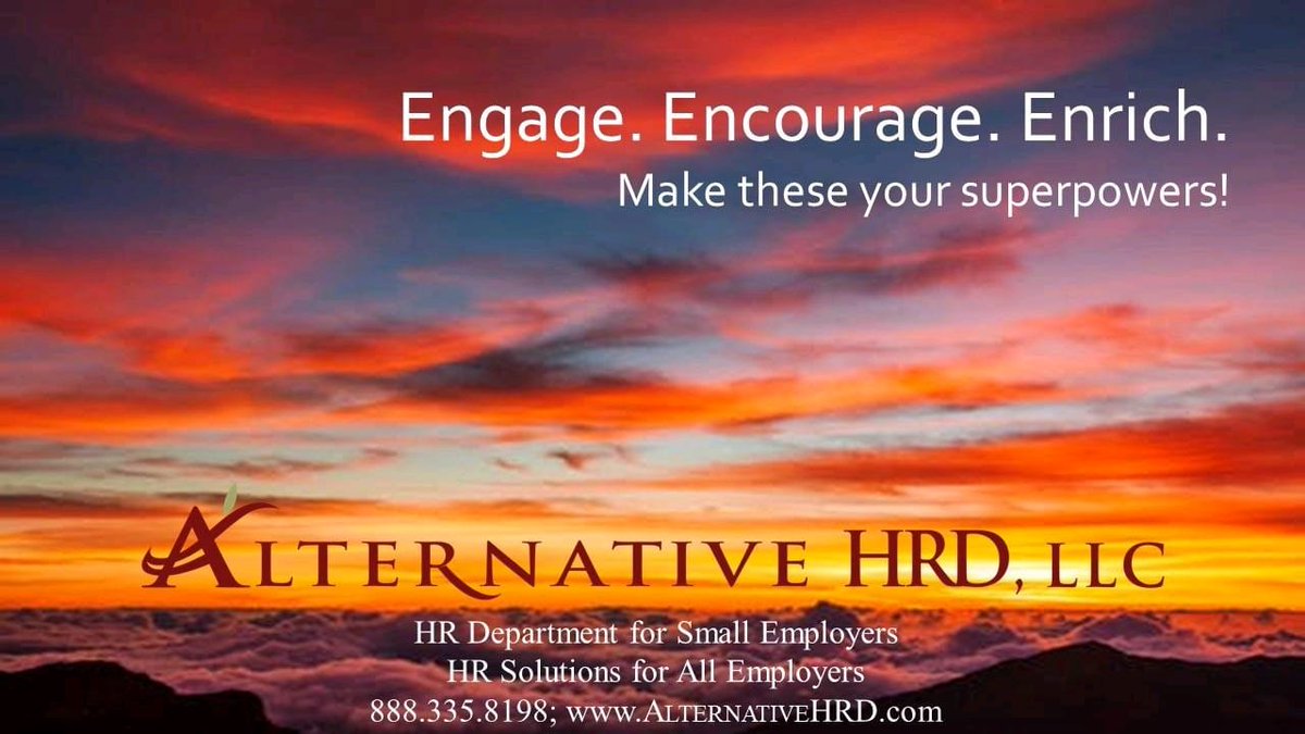 AlternativeHRD's tweet photo. HR Solutions for All Employers! ⭐
#compensation #Recruiting
#hrconsulting #training #coaching  https://t.co/iPKq51TlfM https://t.co/pXasq5Lw7k