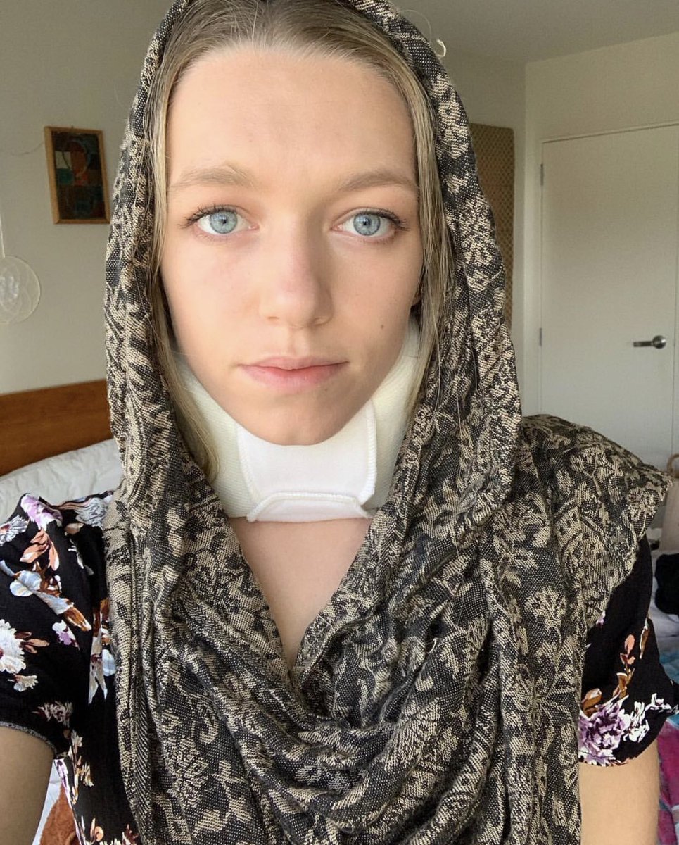 WorldHijabDay's tweet photo. “Apologies that I’m probably not wearing this head scarf right, and I’m not sure about the colours, but I want to show my support for Muslim woman today. Stand together.”-Nicola Inui, #NewZealand

#HeadScarfforHarmony 
#hijab
#ChristChurch https://t.co/dLUhyiKR0K