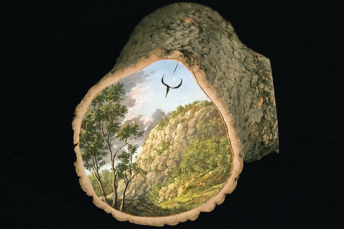 HudsonRivMuseum's tweet image. Today is the #InternationalDayOfForests, a day to raise global awareness about the importance of forests and trees. How do they contribute to our local ecosystem? 

Image: Alison Moritsugu. "Untitled," 2009. (2009.05) #AsiaWeek #AsianArtists #WomenArtists #WomensHistoryMonth