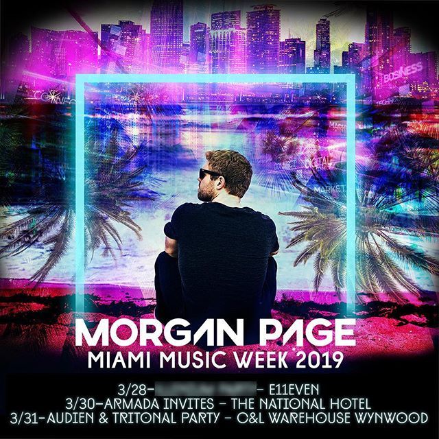 morganpage's tweet photo. So excited for Miami Music Week! 😎🌴 Catch me 3/28 at @11miami, 3/30 with @armadamusic, and 3/31 with my good friends @audien and @tritonal 🙌 Where will I see you?! #mpontour #miamimusicweek https://t.co/VRWeySXyVO