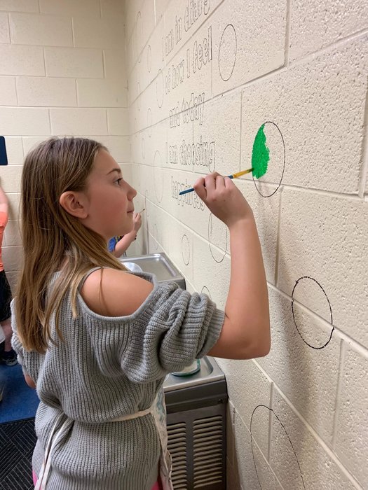 EagleEdgemont's tweet photo. Mrs. Hickson's Environment Club is working hard after school! You’ll be amazed when you see their thoughtful work in the halls and bathrooms! https://t.co/nWAgi7DAxZ