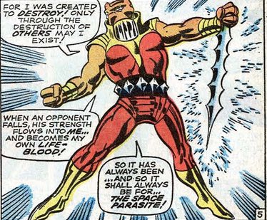 dano_cosmic's tweet photo. #Xeronians first #comic app was #IncredibleHulk #103 (Vol 1, 1968) as #Ramdau the #SpaceParasite, mutated by solar power, he now requires the energy of defeated foes to survive...foe here is the #Hulk.
✨
#GaryFriedrich #MarieSeverin #FrankGiacoia
✨
#MCUAliens #MarvelCosmic 2/5 https://t.co/T9SMCDHlFh