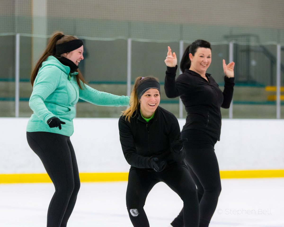 SisuSynchro's tweet photo. Lots of laughs at our St. Patty's Day practice last Sunday!
Final Sunday night practice for this season, too 🙁
Thanks to everyone who came out to our "Try Synchro" sessions. Great turnouts and some great skaters.
See you at tryout time 😁⛸
#SynchroSkating #SynchronizedSkating https://t.co/3efzxlOEUH