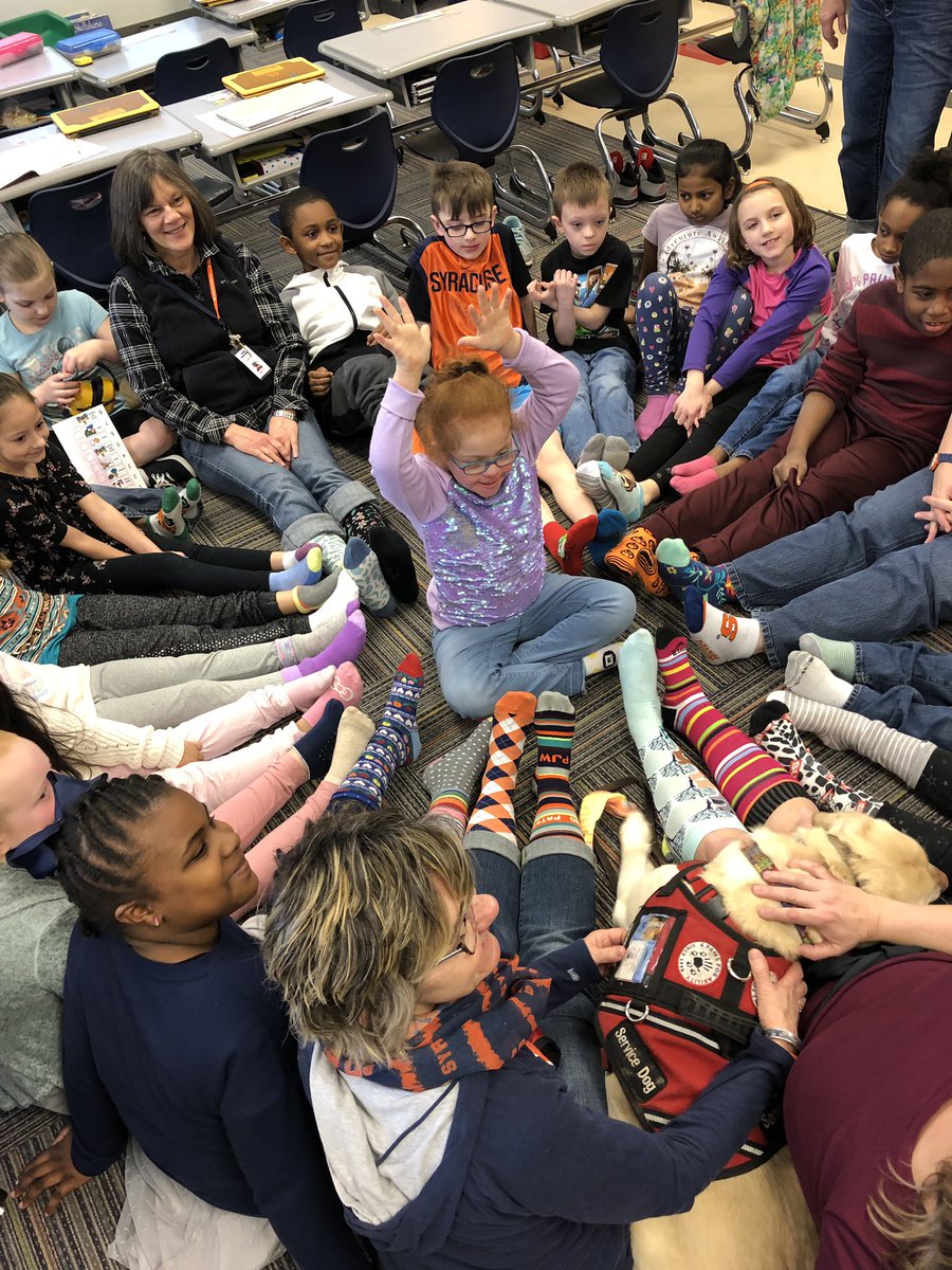 MsGiacona's tweet photo. Celebrating Down Syndrome Day in Second Grade #bravery #friendships https://t.co/MU2VqXLBzQ