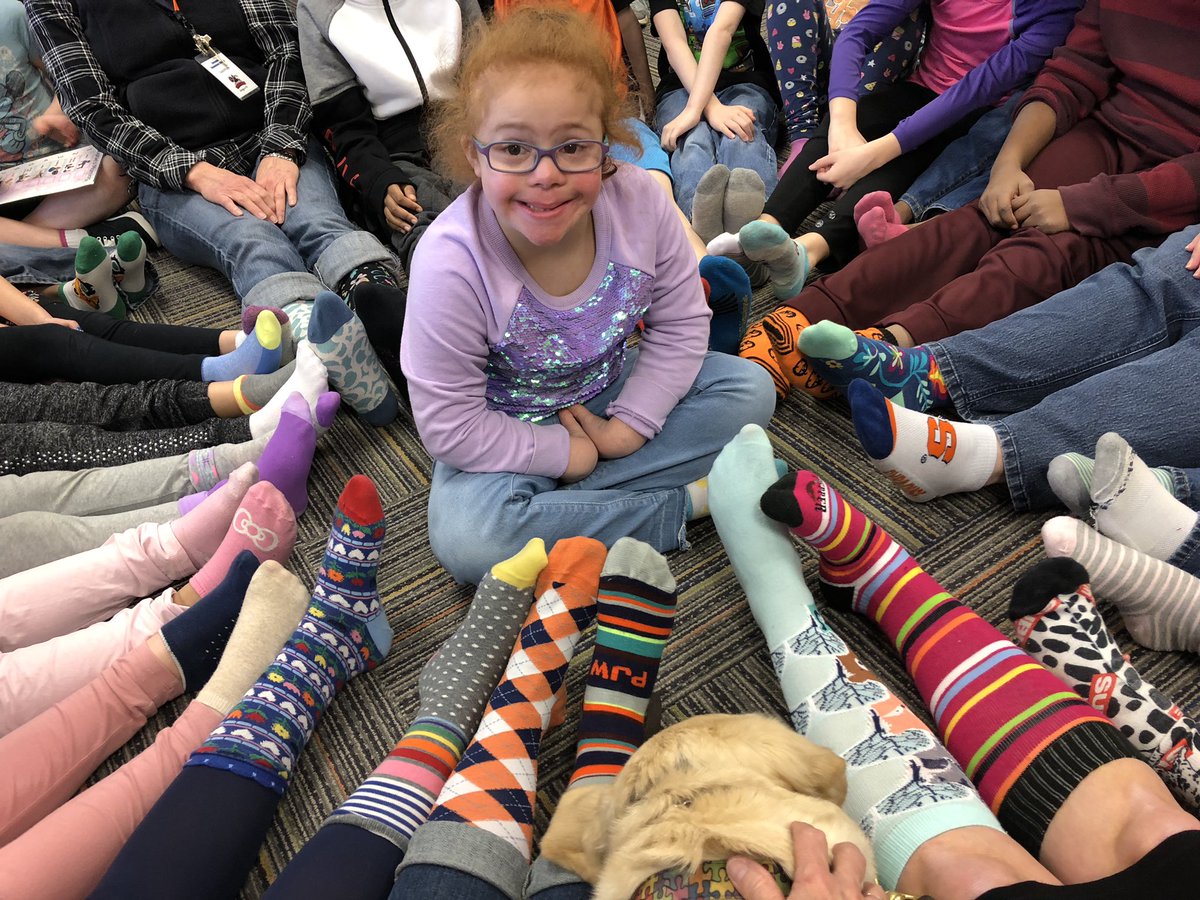 MsGiacona's tweet photo. Celebrating Down Syndrome Day in Second Grade #bravery #friendships https://t.co/MU2VqXLBzQ