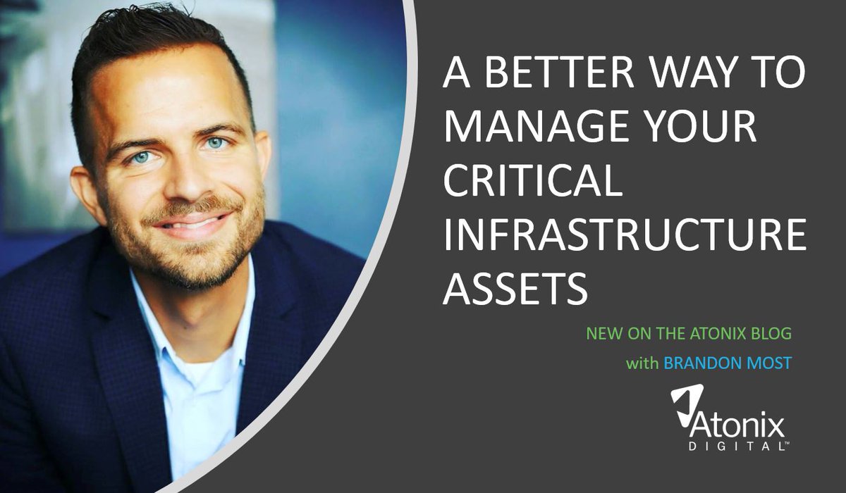 MostBrandon's tweet image. [New @AtonixDigital Blog] The time to formulate your proactive strategy for critical infrastructure asset management has arrived. Read my new blog and find out why: atonix.com/better-way-man…

#infrastructureassets #proactiveapproach #assetmanagement #DataAnalytics