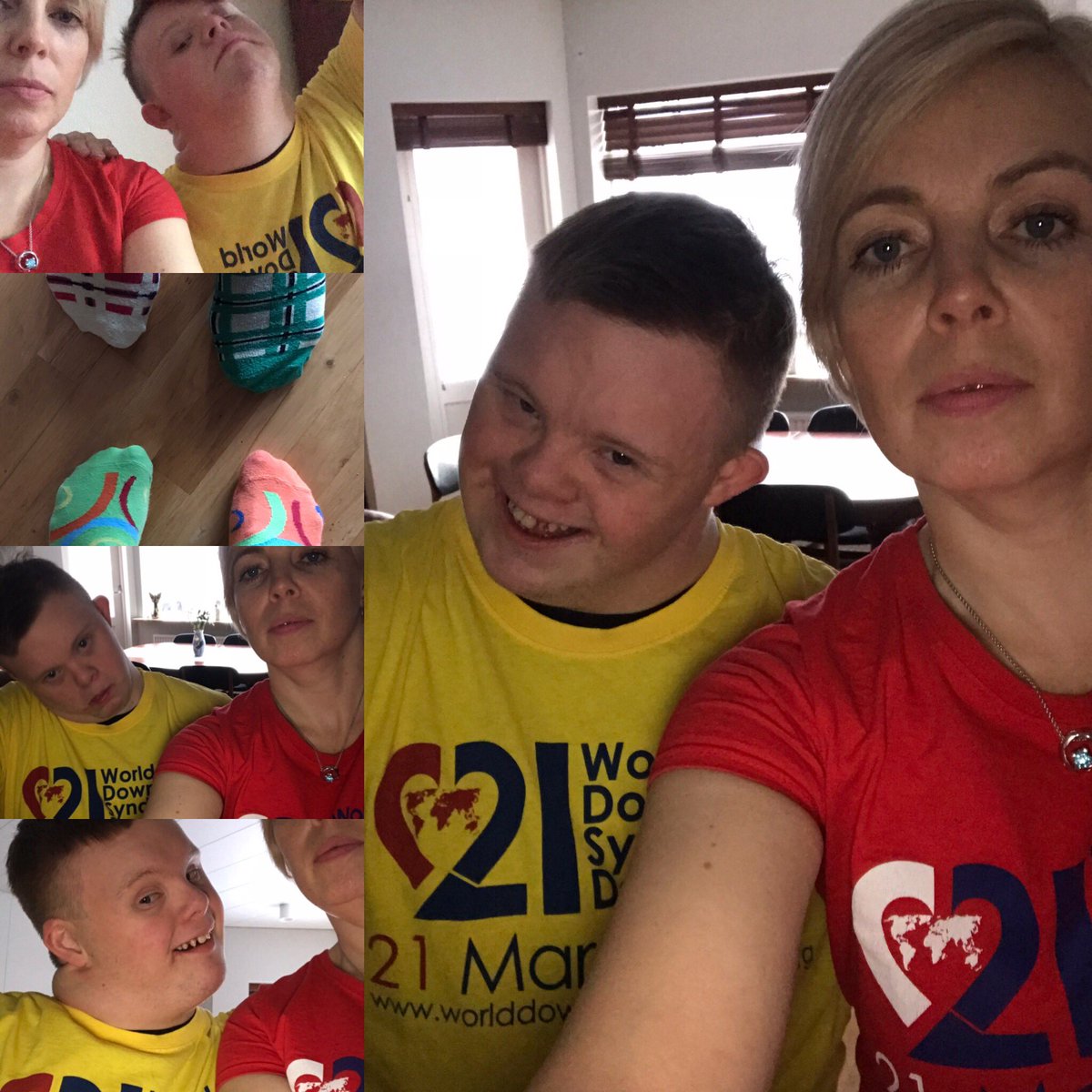 Kolla2's tweet image. Alþjóðlegur dagur Downs-heilkennis í dag #lotsofsocks #WDSD2019 #downsfelag #leavenoonebehind
