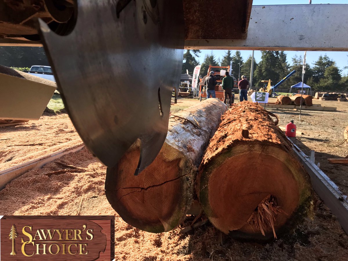 No feat too great for a Top of the Line Peterson Sawmill! #SawyersChoiceUSA #PetersonPortableSawmills