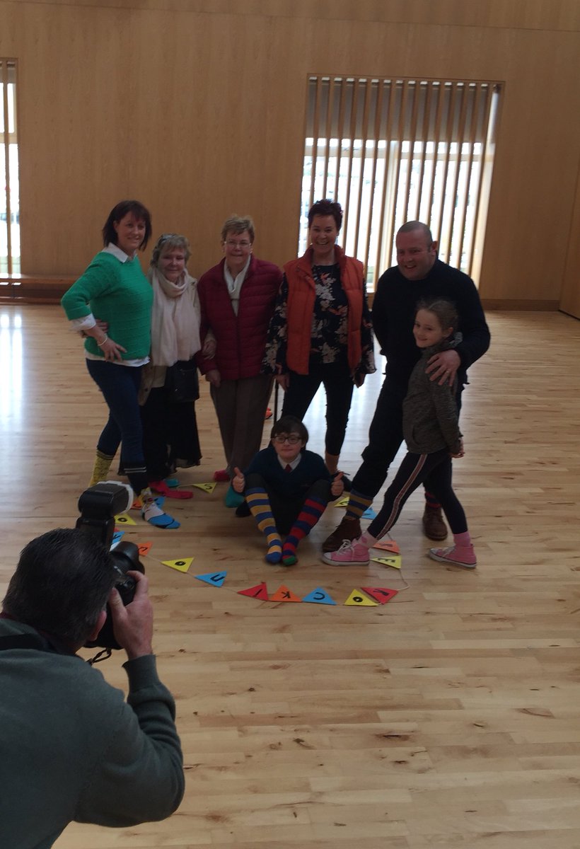 4thclassroom33's tweet photo. #WorldDownsSyndromeDay #WDSD2019 #lotsofsocks Great fun celebrating today! Thanks to all pupils, staff and parents who helped and got involved! https://t.co/lyuBMVf0vQ