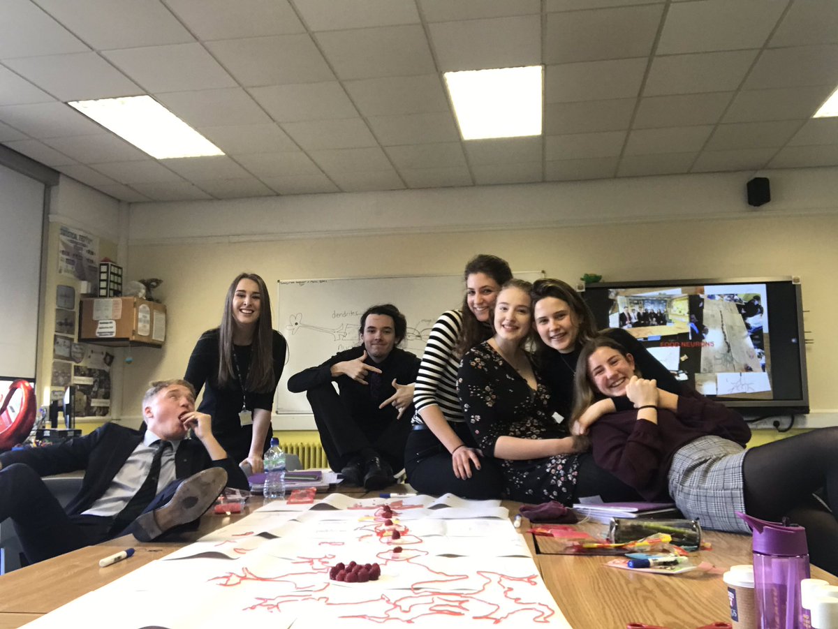 RGS_Psychology's tweet photo. The first of the annual sweetie neuron lessons🍭🍬12.1 #SafWasThereInSpirit https://t.co/itikFPpkFz