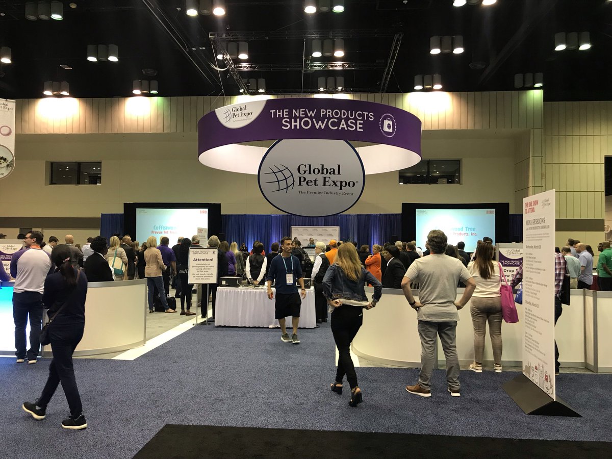 APPAtweets's tweet photo. One of our favorite features of #GlobalPetExpo is the New Products Showcase. Year after year, we are wowed and inspired by the ingenuity of our manufactures. @GlobalPetExpo https://t.co/L0EgtGLNlP
