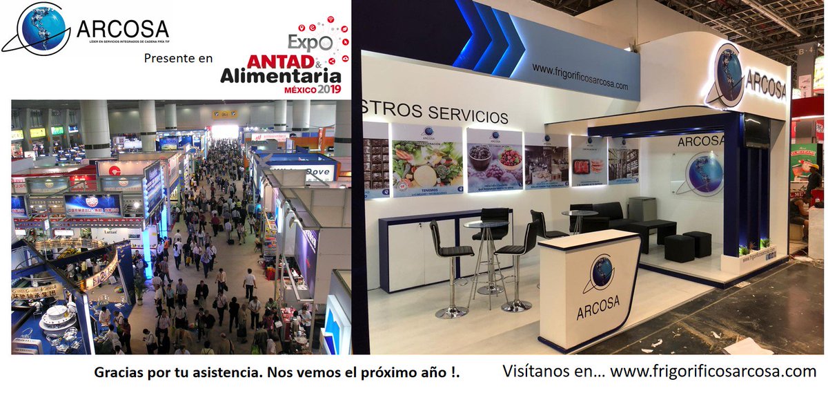 rodrigo_ac's tweet photo. Los expertos aseguran que homologar las prácticas de transportación y almacenaje refrigerado resulta imprescindible para una óptima conservación, en @ARCOSAMX , aportamos valor a la conservación de tus productos. Esta ocasion estuvimos en EXPO ANTAD 2019. https://t.co/nVk4JupbgA https://t.co/HusoAWIz1D