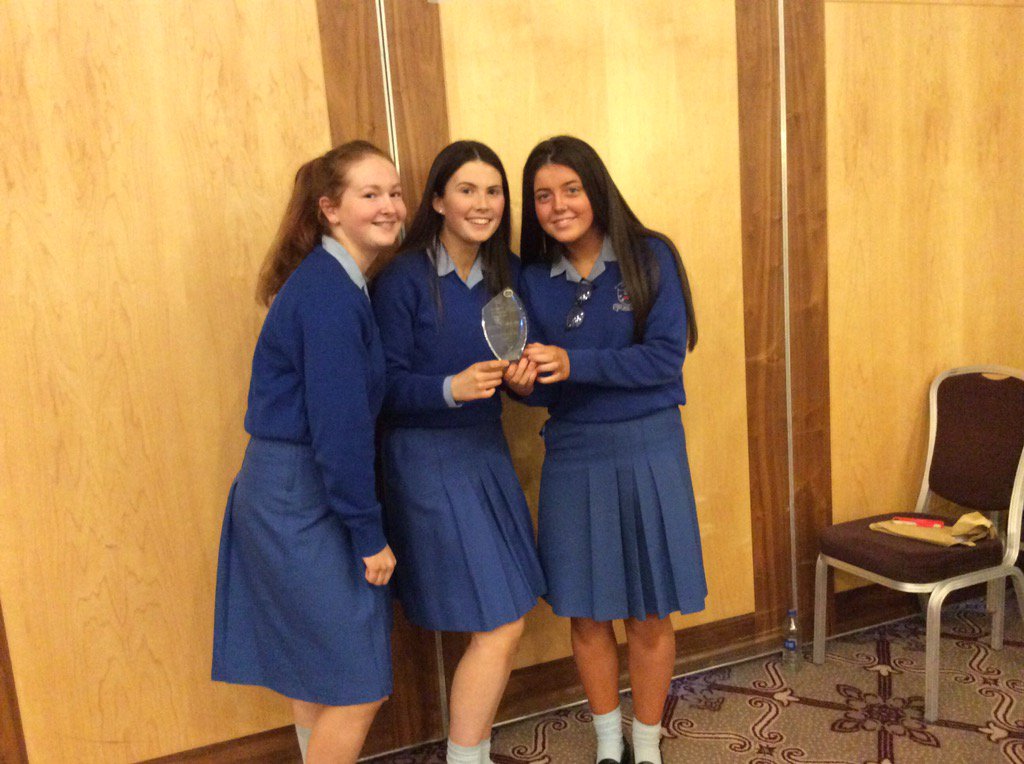 StJosephOfCluny's tweet image. Well done to @replaceyolace on 2nd place in @leo_dlr student enterprise awards.