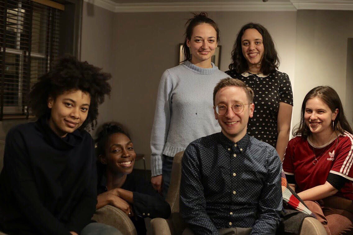 I_F_T's tweet photo. Thank you so much @charliechar from @guardian for a fantastic meeting with our #VerticalLab filmmakers  @becka_sh @A_denike  @NNadifactress Natalya Minney and @StephaneATweets. A really inspiring evening! #independentfilm #documentary #independentdocumentary https://t.co/XokleUvu4a