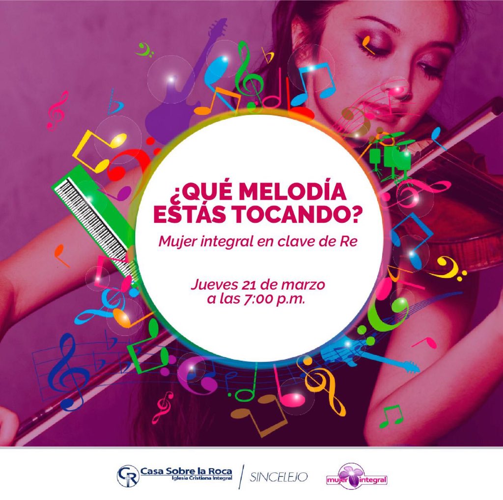 Jpjsm13's tweet photo. Mujer Integral💐 Te esperamos con los brazos abiertos!!
Dios te llama con sonidos de amor 💕🎼🎼🎷🎸🎻 #CasaRocaSincelejo https://t.co/jXmDsSCsl2