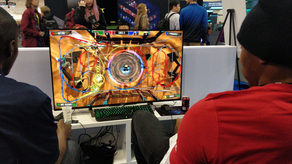 Collidalot's tweet image. BIG NEWS: Collidalot is coming to PC! Thank you @intel @IntelGaming @TRBPlay for teaming up with us to make it happen! #intelgamedev #GDC19