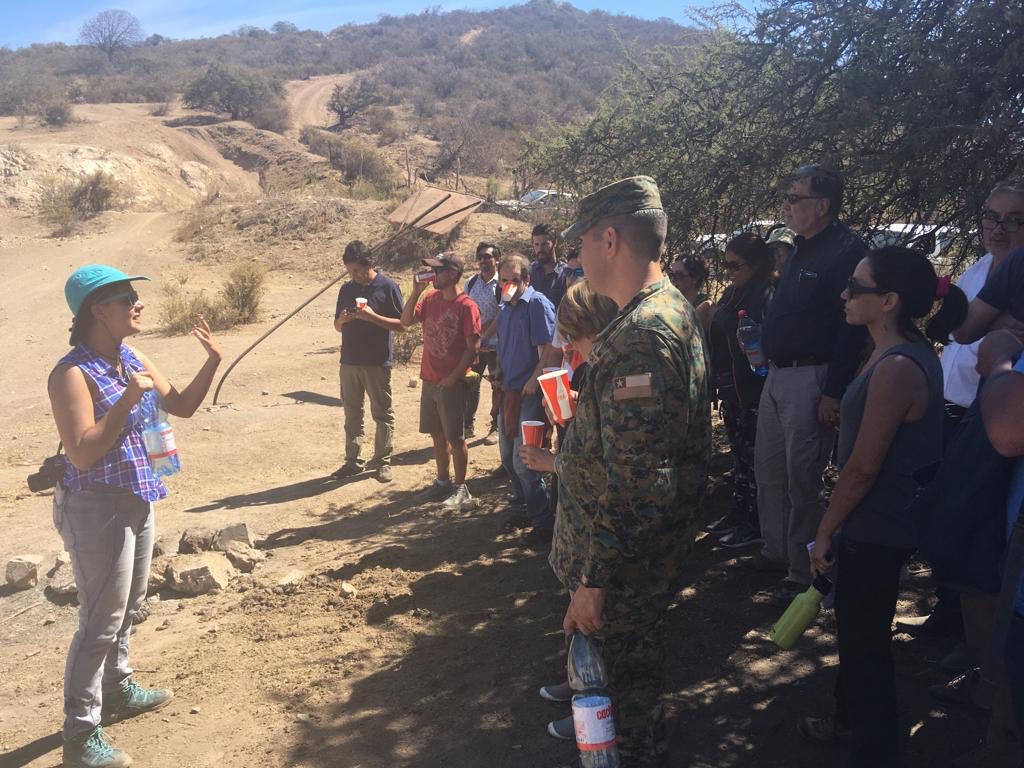 🌳 Segundo día del Encuentro Nacional de Paisajes de Conservación: En una visita a terreno, los asistentes conocieron la experiencia del Paisaje "Pucarás del Maipo".