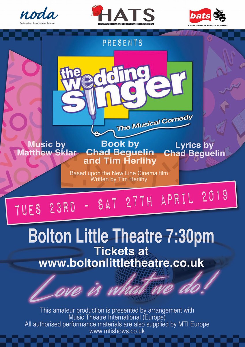Get booking! Friday &amp; Saturday almost sold out! boltonlittletheatre.co.uk #loveiswhatwedo