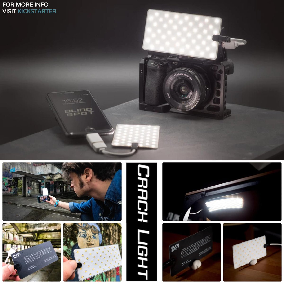 Todays' Gadget - Crack Light
Power the Crack Light from any smart phone or USB and it only weighs 19 grams. The must-have tool for content creators.

#cloud8 #cloud #storage #nas #simple #follow #followback #photooftheday #20likes #amazing #crowdfunding #kickstarter #cracklight