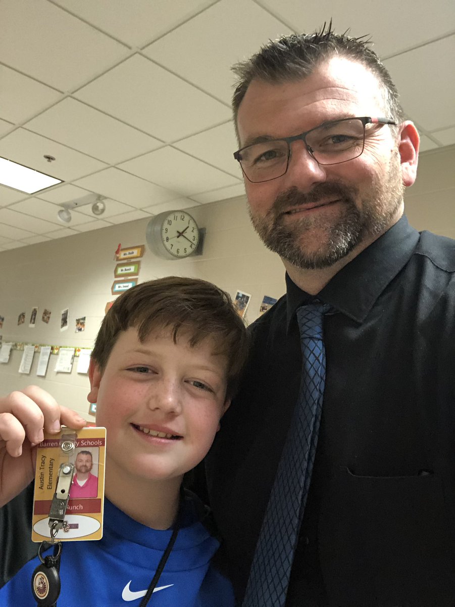BunchJoey's tweet photo. Principal Jones and Principal Hoffman clipped off to the principal 35 times this year.  Great kids.  I think they had fun!!! #lovemyjob     #ATEagles   #clipoff https://t.co/IYARPDmCOJ