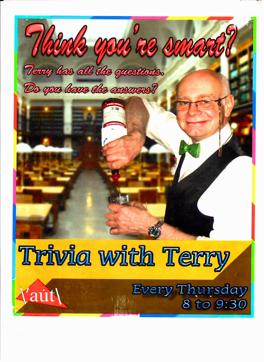 As part of our retirement celebration special #TriviaWithTerry at 8pm. Theme: Everything #autbar, Martin, &amp; Keith. Join Us! #Trivia #TriviaThursday <a href="/UMichStudents/">Michigan Students</a> <a href="/JimToyCenter/">Jim Toy Center</a> @lgbtrc_emu <a href="/ILoveGayDetroit/">#ILoveGay Detroit</a> #AnnArbor #RealYpsi <a href="/KerrytownA2/">KerrytownA2 District</a> <a href="/glbtbooks/">Common Language</a> @UMSpectrumCtr <a href="/ILoveGayMI/">#ILoveGay Michigan</a>