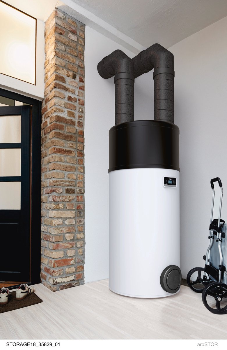 NEW Vaillant aroSTOR domestic hot water heat pumps available from 1st April in 200 &amp; 270 litre versions. Sound power level of 48 dB (A) and SCOP as high as 3.18. Another great addition to our heat pump family! #heatpumps #vaillant #hotwater <a href="/vaillantuk/">Vaillant UK</a> <a href="/S1Whysall/">Si Whysall</a>