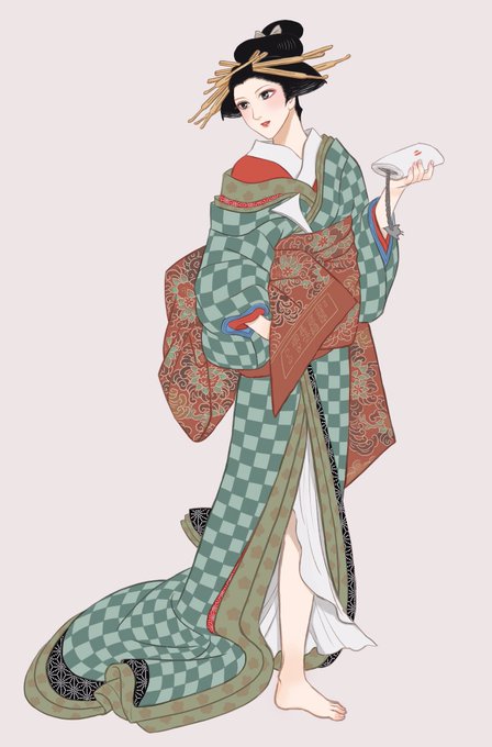 芸者のtwitterイラスト検索結果