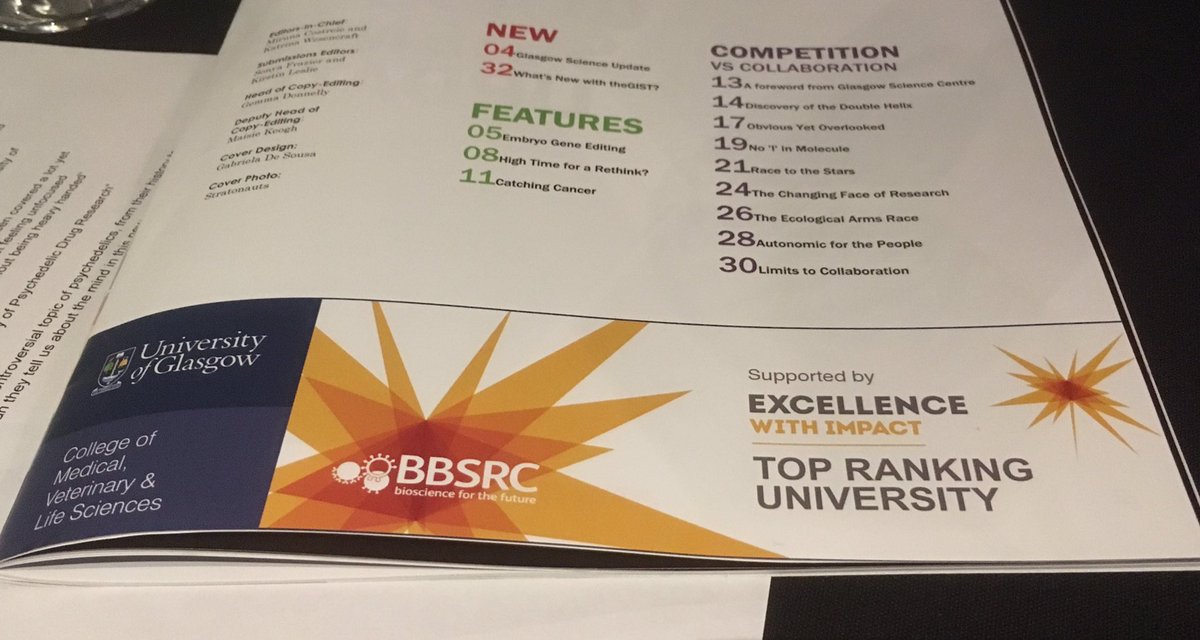 The GIST has been supported by <a href="/UofGMVLS/">UofG MVLS</a> Excellence with Impact Fund from <a href="/BBSRC/">Biotechnology and Biological Sciences Research</a>   Funds still available for impact activities