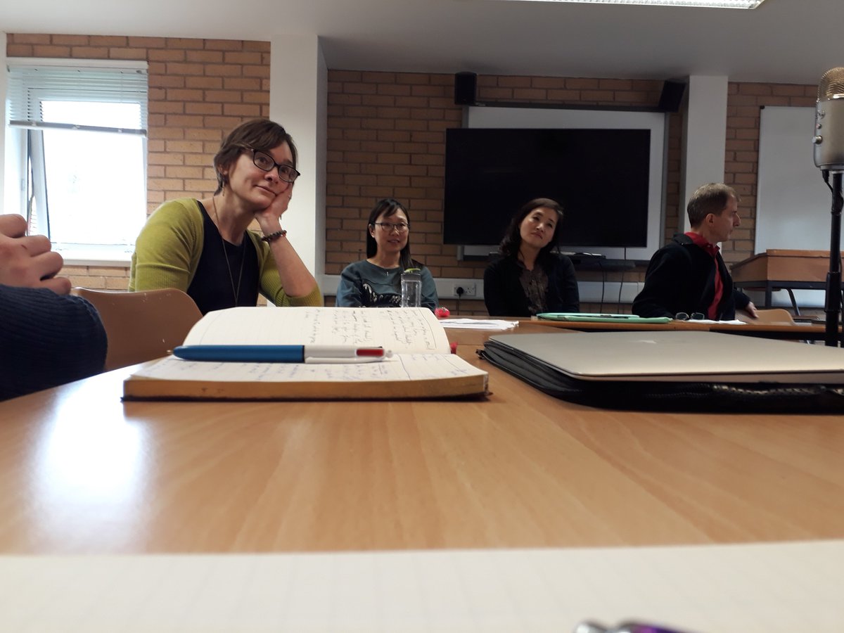 J_D_Stubbs's tweet photo. Today sees the return of #SeminarThursday (after an unexpected break). @NTC_Manchester plays host to Sandra Brower (@CliffCollege theology lecturer), with a fascinating paper on 'Feasting: Celebration of Discipline or Overindulgence Warranting Penance?' #OGHPhD https://t.co/OPDNkFLmYn
