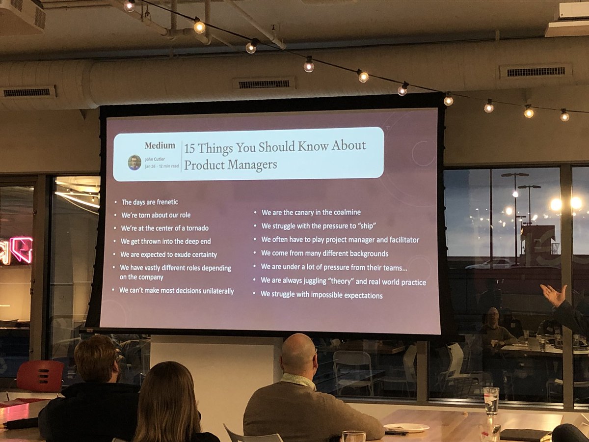 Mrs_IGeorge's tweet photo. Getting some product therapy @ProductTankRTP 
#mindtheproduct #producttank #productmanagement https://t.co/HvkqGFV3my