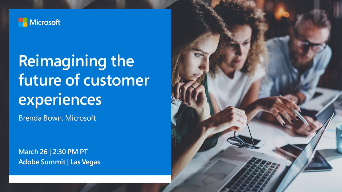Brenda Bown discusses creating unique and immersive customer experiences with leading-edge cloud tech to drive transformation. Register for our #AdobeSummit session: http://msft.social/WQal3B