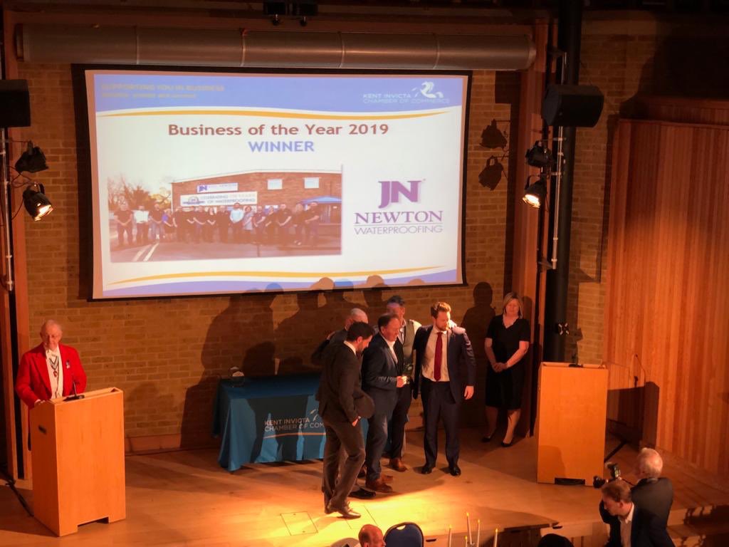 Many congratulations to our next set of winners... Manufacturer of the Year #TotalMachining | Construction Project of the Year @BBSConstruction | Business of the Year <a href="/NewtonWPSystems/">Newton Waterproofing</a>