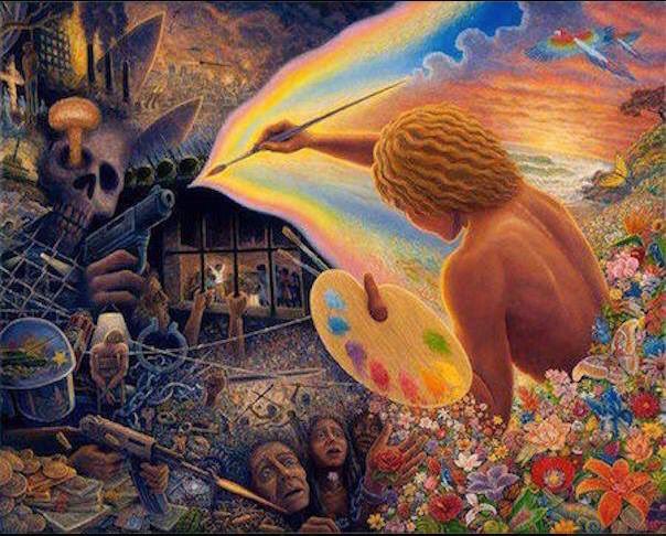 brightpath333's tweet image. I look around a lot of this World and....
I’m ashamed of it
But I’m gonna do my best to change it
To rearrange it
To peacefully defeat those who derange it 
To help make it less dangerous
To create a safe place so you can savor it 
And never be afraid of it!
#WorldPoetryDay